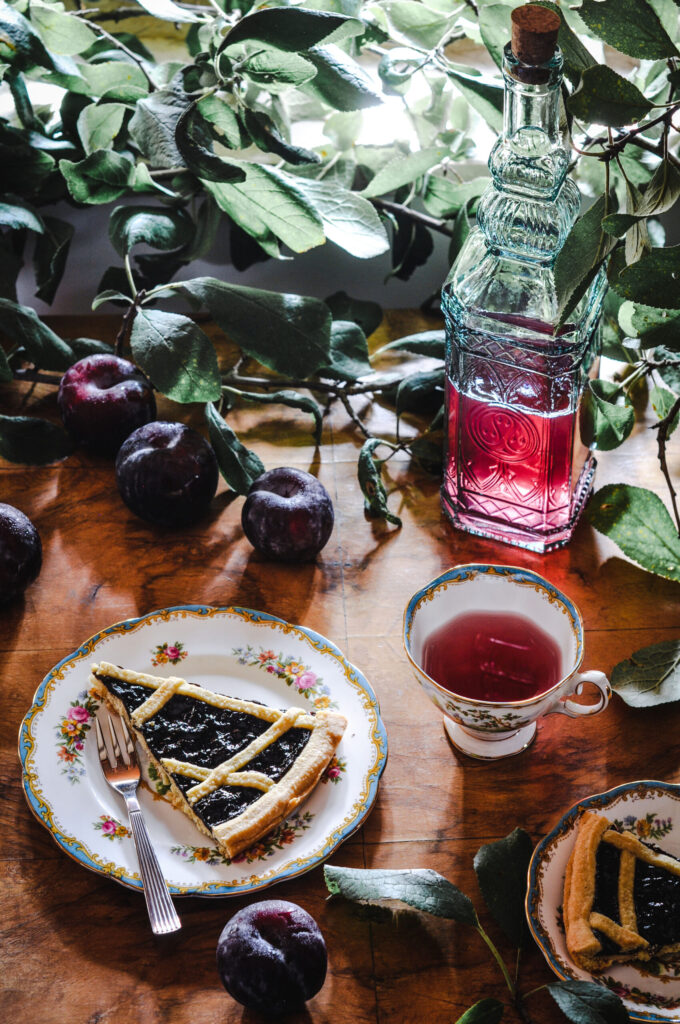 Crostata di prugne