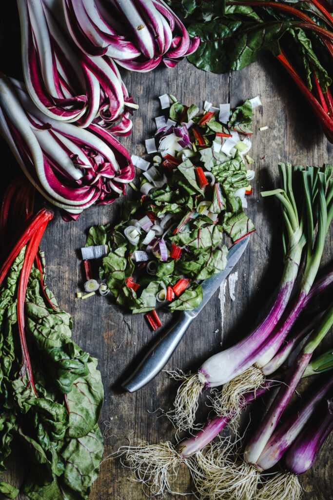 Verdure tagliate