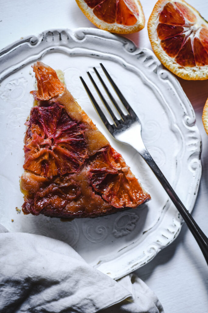 Fetta di Blood Orange Upside Down cake